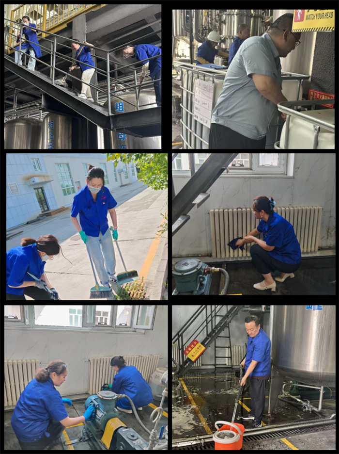 黨員干部齊上陣 共筑潔凈生產(chǎn)線